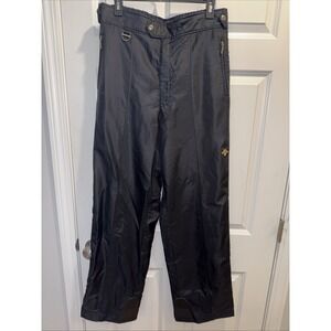 DESCENTE Black Ski Pants Mens Snowboarding Skiing Snow Pants Size US 38